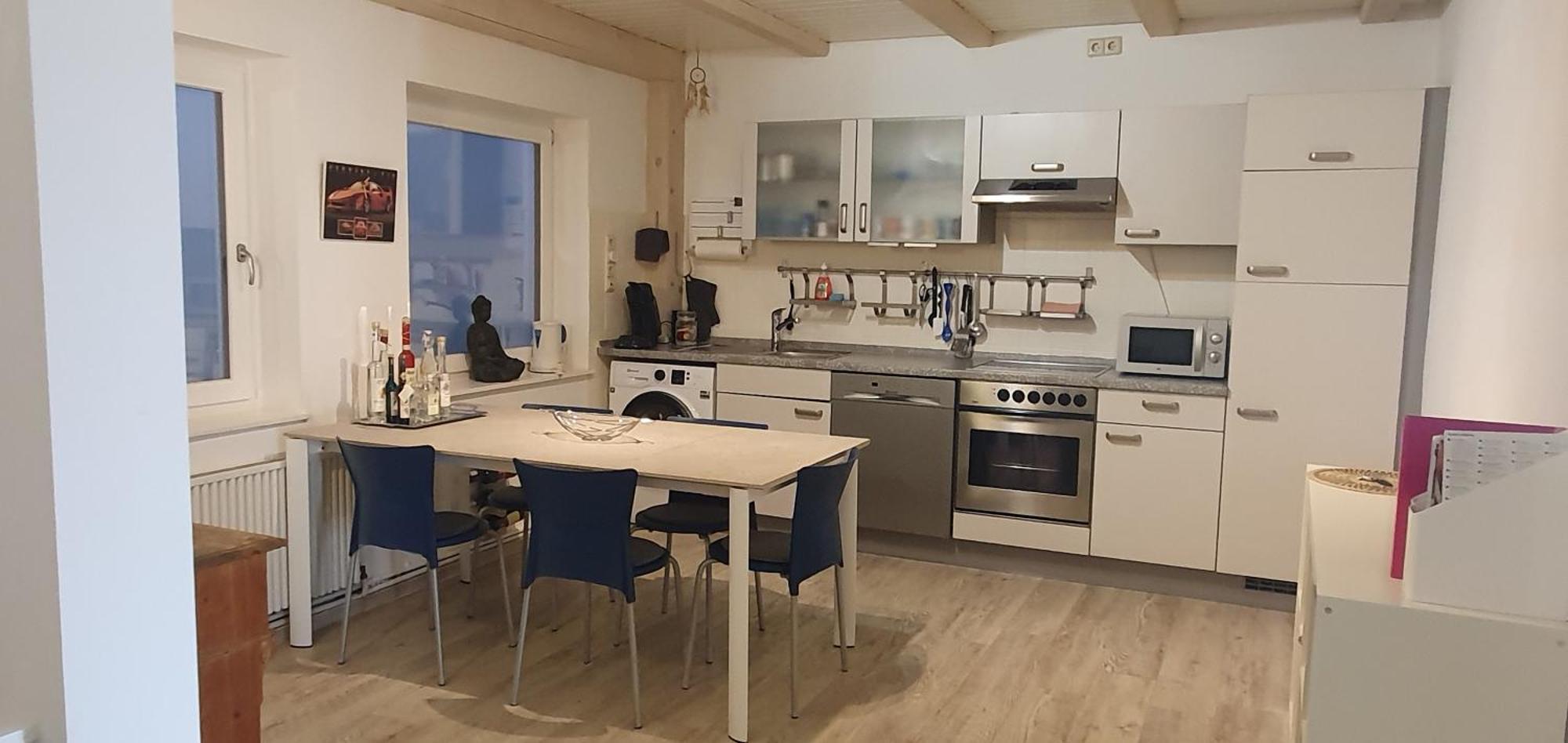Ferienwohnung Casa Rossa เนคคาร์ชไตนัค ภายนอก รูปภาพ